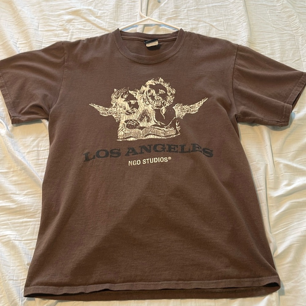 Brown LA NGO Studios T shirt